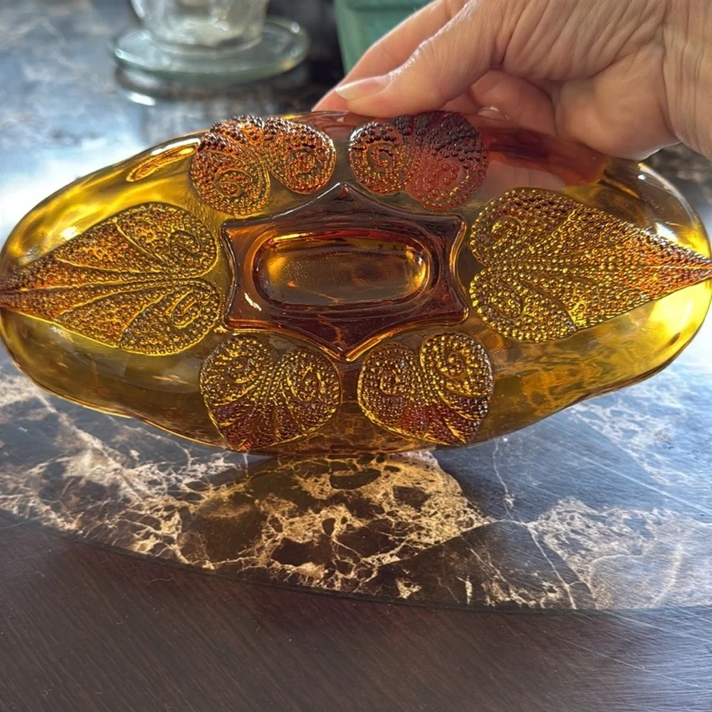 Vintage relish dish